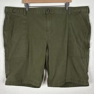 Duluth Trading Co. Women's Plus DuluthFlex Fire Hose Coolmax 11" Cargo Short 24W